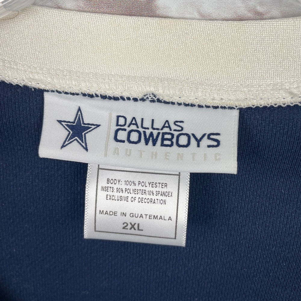 Dallas Cowboys Sparkle Lace-Up Jersey Size 2X - Picture 3 of 6